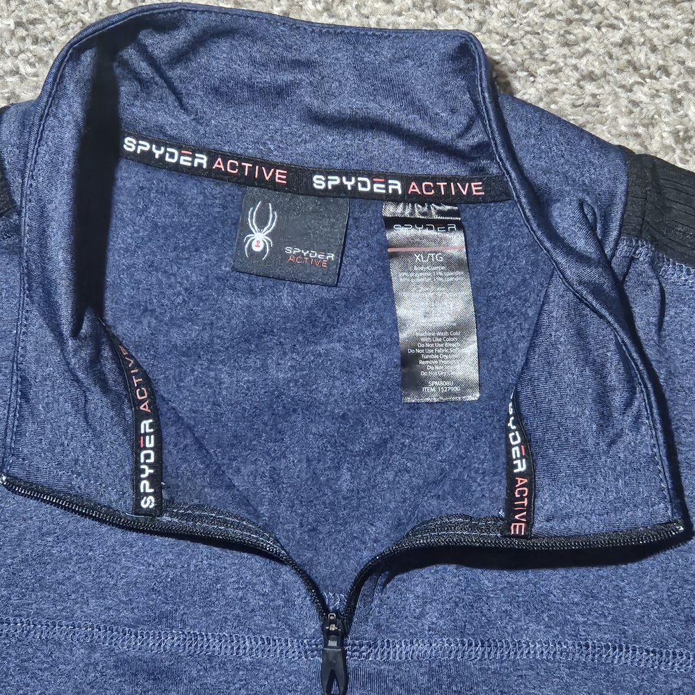 2 Spyder Gray and Blue Jackets - Picture 9 of 11